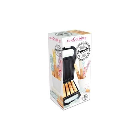Gaufrier croque monsieur Scrapcooking Churros factory Vert (1/3)
