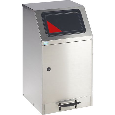 VAR, Collecteurs de tri avec pédale, inox, auto-extinguible, (1/2)