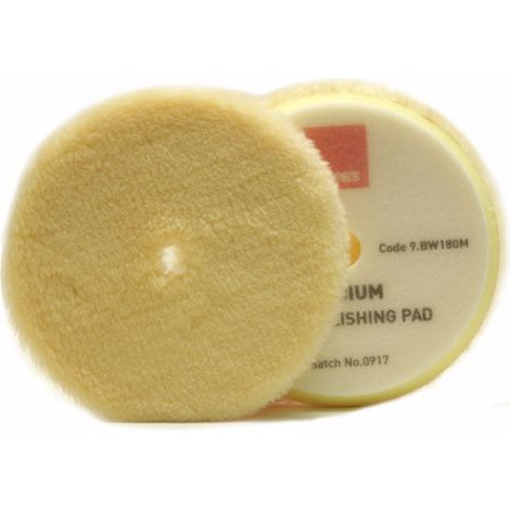 RUPES 9.BW180M PAD WOLL YELLOW MEDIUM 150/170 mm