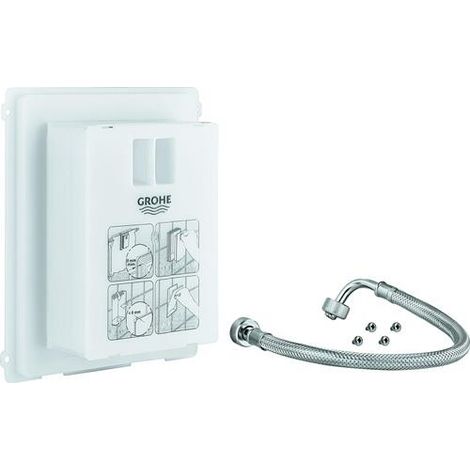 Revisionsschacht 40949 für kleine Abdeckplatten für 80mm Spülkasten