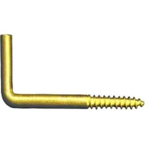 ORECA - 8 CANCANI A VITE 3x30mm IN OTTONE LUCIDO