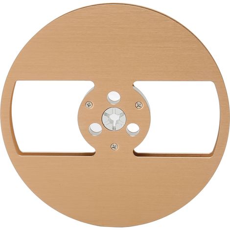 Bobine Vide 1/4 7 Pouces en Alliage d'Aluminium à 2 Trou pour TEAC - Pièce Machine de Rembobinage (1/5)