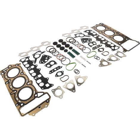 Juego de juntas, materiales compuestos, compatible con múltiples configuraciones de motor, compatible con Mercedes Clase C y Clase E, diseñado con precisión para un sellado óptimo, incluye varios núme (1/4)