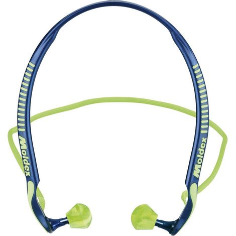 Moldex Jazz-Band® Banded Earplugs with 23 dB Noise Reduction Rating (NRR) – Comfortable Molded Ear Protection, 1 Pair