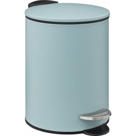 Poubelle métal à Pédale 3 litres Atmosphéra - Artic