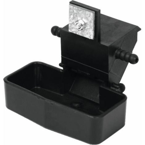 Lem Select – Abreuvoir automatique à lapin – Valve flottante pour niveau d'eau constant – Montage facile dans cages – Plastique 12 cm