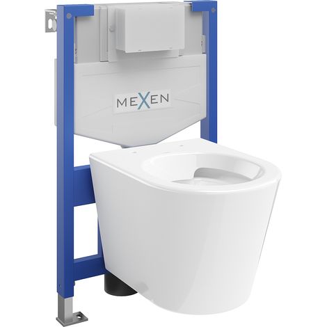 Mexen Rico Unterputz-WC-Set Fenix XS-F mit WC-Schüssel, weiß glänzend - 6803372XX00 (1/3)
