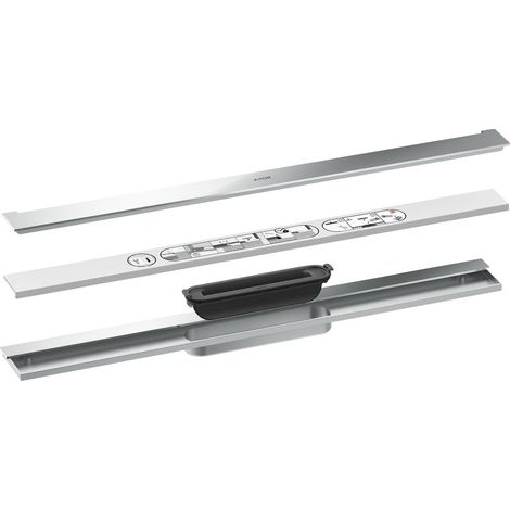 hansgrohe AXOR Drain Set de finition rigole, 700mm pour montage (1/2)