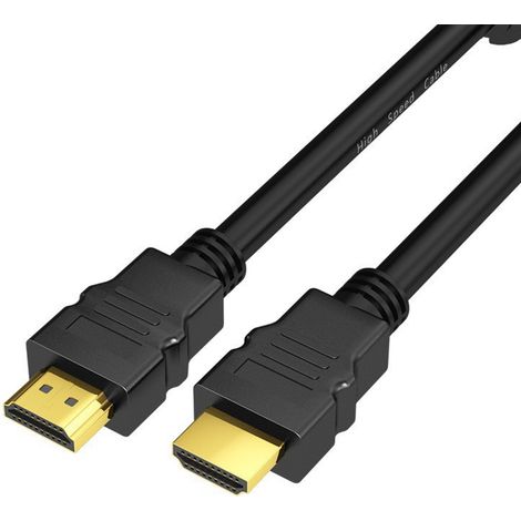 Cable HDMI - 10 M - Haute Vitesse - Avec Ethernet - 4K - Full HD - 1080p - 3D - Deep Color (1/5)