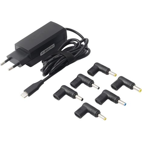 SAC265U Chargeur Universel 65 W USB-C pour Ordinateur Portable avec Embouts interchangeables (1/5)