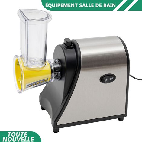 WAOBDLA Grille de fromage électrique 1000W Coupe de légumes électrique de trancheuse électrique professionnelle (1/5)
