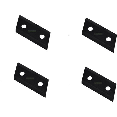 4 X 8 CM lame de broyeur / déchiqueteur à bois pour AL-KO / MTD chipper H-1100 1300 1600 3200 / 325030 102650