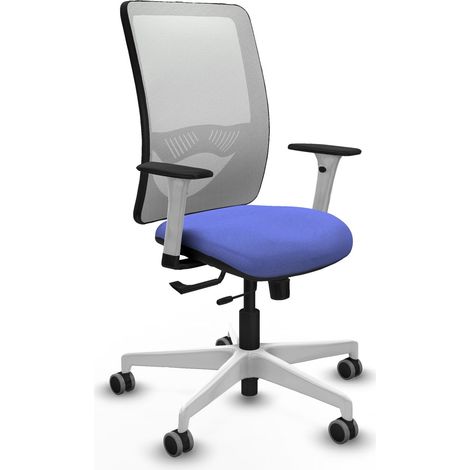 Chaise de bureau piqueras y crespo Zulema blanc mousse 120kg (1/2)