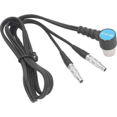 Ultrasonic Thickness Gauge Probe for Easy Calibration, Standard Transducer Tester Meter Probe Not for Metals, Plastics, Glass, Replacement Probe 1x