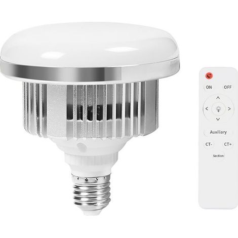 85-W-LED-Lampen für Fotobeleuchtung, E27-Sockel, mit Fernbedienung, dimmbar, Tageslicht, für Fotostudio, Softbox
