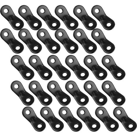 Tendeurs de tente en alliage d'aluminium (30 pièces) pour tentes, activités de plein air et randonnée (1/5)