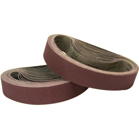 Bande abrasive 40x760 mm.5 sortes de gravier mixte (40/80/120/180/320).Ensemble Bandes Abrasives,pour ponceuses à bande boismétal polissage(15 pièces) - 40x760mm (1/5)
