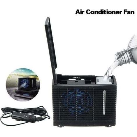 Tragbare 12-V-Klimaanlage – Ventilator mit einstellbaren Geschwindigkeiten – Für Auto und Zuhause – Kühlreichweite: 2 m (1/5)