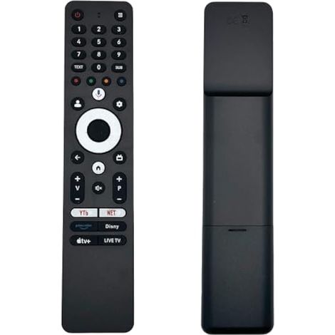RC112GH Télécommande pour téléviseur RC112GHW, 43UG4S14W, 50UG4S14W, 40QG4S14, 43QG4S14, 50QG4S14, 55QG4S14, 65QG4S14, 32FG2S14, 40FG2S14, 43FG2S14, 65QG4S14, 32FG2S14, 40FG2S14, sans voix