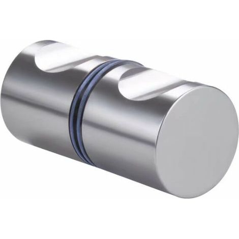 Bouton de poignée de poignée en alliage chromé en aluminium pour la salle de bain de salle de bain douche (1/5)