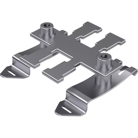 Hebotec 1041-001C Kabelabfangschiene Edelstahl, Stahl 1 St.