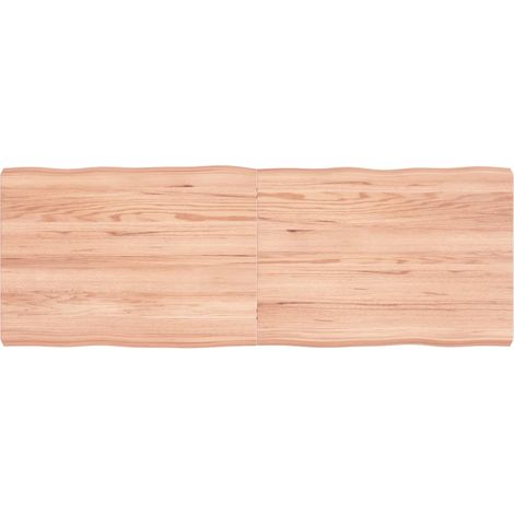 Dessus de table,Plateau de table,Plan de travail bois chêne massif traité bordure assortie CIV685461 (1/5)