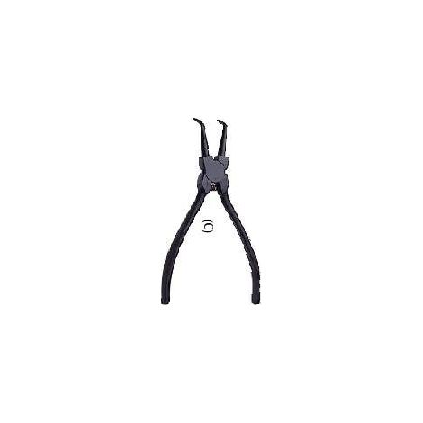 Pinza per anelli Seeger becchi curvi 150mm - Mod. C