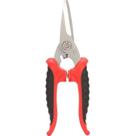 Ciseaux de jardin ergonomiques à longue durée de vie, petits ciseaux incisifs, pour feuilles d'aluminium fines et cuivre (1/5)