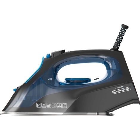 Black & Decker BXIR2605E plancha de vapor azul 2600W