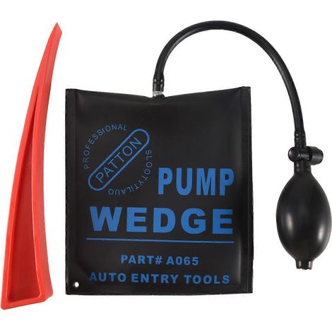 Kit d'outils pour pompe à air de voiture, cale gonflable, pompe à main, entrée ouverte --- (1/5)