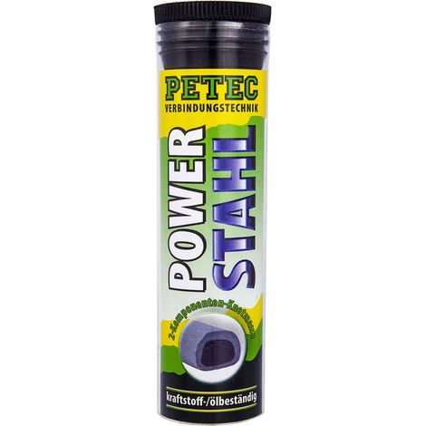 Petec 97350 Power Stahl Epoxyd 50 Gramm - 2-Komponenten-Knetmasse - Harz (1/5)