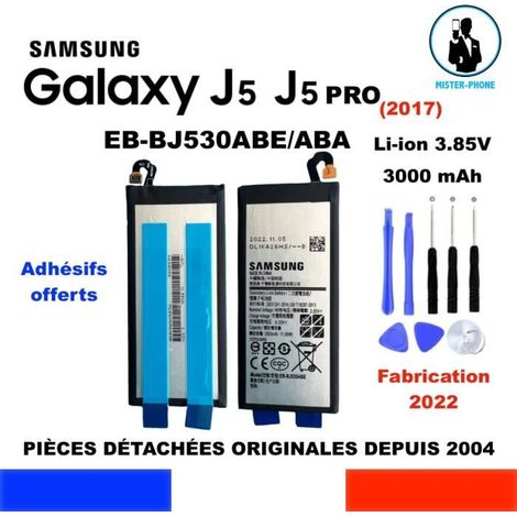 Batterie Samsung eb-bj530 Kapazität 3000mAh Original