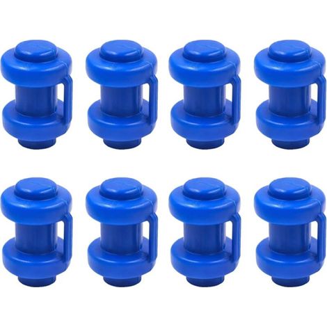 Capuchons De Pôle De Trampoline,Capuchons de poteaux pour poteaux de Filet de Trampoline,Casquettes de Trampoline,Filet de Sécurité Pièce de Rechange,Casquette de pôle (1/5)