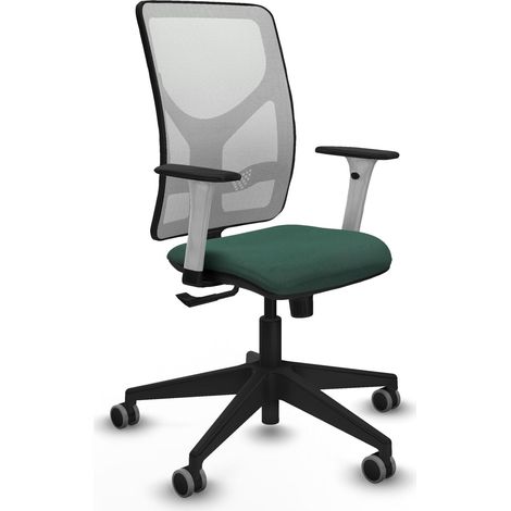 Silla de oficina piqueras y crespo Motilla blanco malla (1/2)