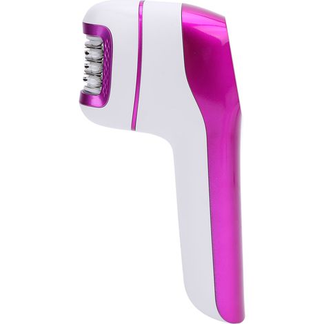 Appareil d'épilation 3 en 1 pour femmes : tondeuse, épilateur, tête flottante, dissolvant électrique pour callosités des pieds avec 3 têtes interchangeables. (1/5)