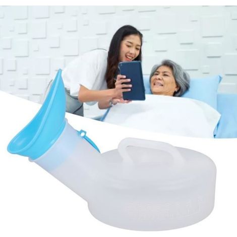 Bouteille urinoir anti-fuites - Grande capacité - Portable et étanche pour homme/femme (1/4)