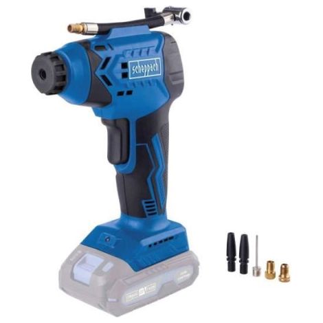 Compresseur sans fil C-AC20-X - pression max 7 bars - 6 accessoires inclus - SCHEPPACH 20V IXES - sans batterie ni chargeur (1/5)