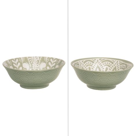 Table Passion - Saladier vert Safi 20 cm (1 modèle aléatoire)