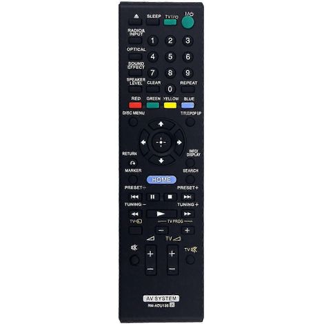 Télécommande de remplacement RM-ADU126 pour système home cinéma Blu-ray/DVD Sony 1-489-835-11 BDV-B1 HBD-B1 SA-WSB1 kns (1/5)