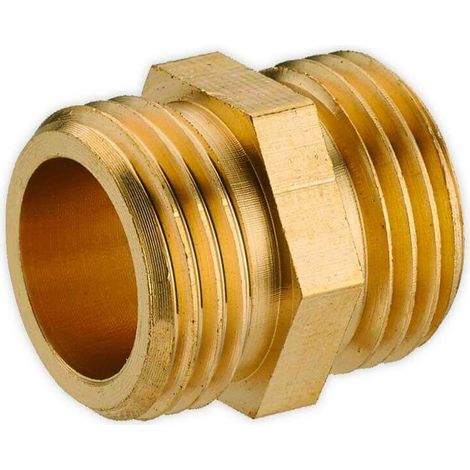 Raccord laiton Mâle 1/2" - Mâle 1"