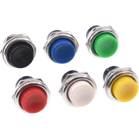 DS-212 Balance électronique suspendue ronde à réinitialisation automatique, sans verrouillage, avec petit bouton-poussoir et accessoires de démarrage. Kit de 6 pièces déverrouillées six couleurs DS-21 (1/2)