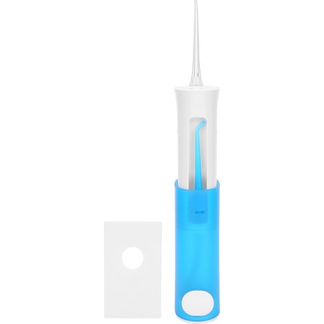 Hydropulseur dentaire électrique professionnel pour usage domestique, outil de soin bucco-dentaire intelligent (bleu) (1/5)