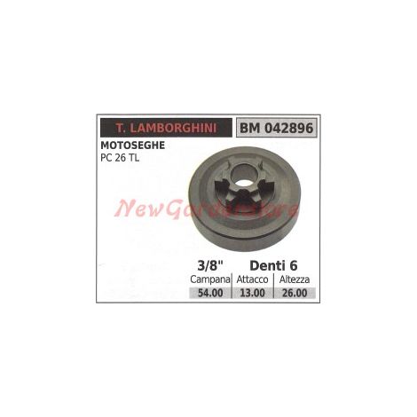 Pignone campana frizione motosega T. LAMBORGHINI PC26TL 042896