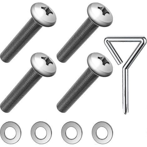 4x M8 45mm Schrauben für Samsung TV-Wandhalterung (1/5)