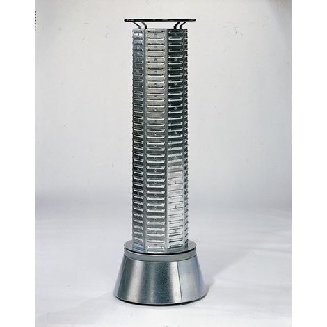 Torre giratoria con caja de visualización, altura 1600 mm, conductora para número de artículo 795551-553.795580