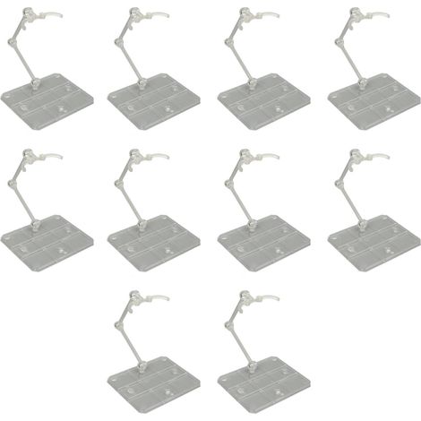 10 Supports Acryliques pour Figurines - Présentoir Transparent pour Collection (1/5)