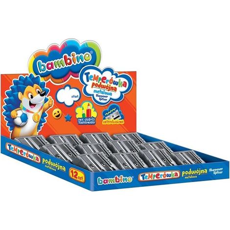 Doppelter Metallspitzer (12 Stück) bambino