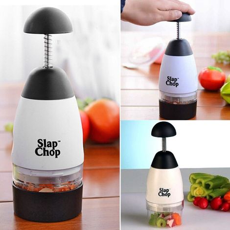 Trade Shop - TAGLIA VERFAHREN SLAP CHOP FRULLA TRITATUT ORTAGGI LAME ROTANTI VERDURA - (1/5)