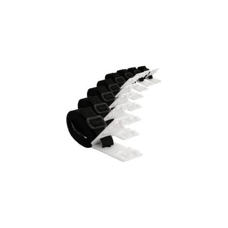 8-teiliges Set aus Kragen und Halterungen für Poolabdeckungen, Ersatzteile für das Aufrollsystem, flexible Verkürzungsbänder, 1,80 m Bänder (1/5)
