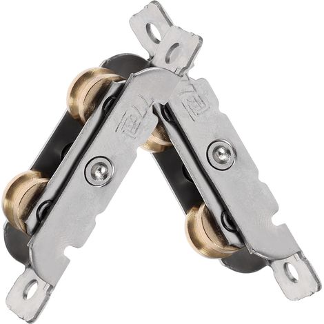 Accessory Steel Bearing Sliding Windows Double Pieces Pulley Wheels